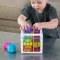 Развивающая игра сортер Fat Brain Toys InnyBin Куб со шнурочками F251ML