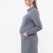 Платье для беременных и кормящих Юла мама Allix Серый DR-49.171