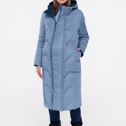 Зимняя куртка для беременных двухсторонняя Юла мама Tokyo Синий OW-49.023
