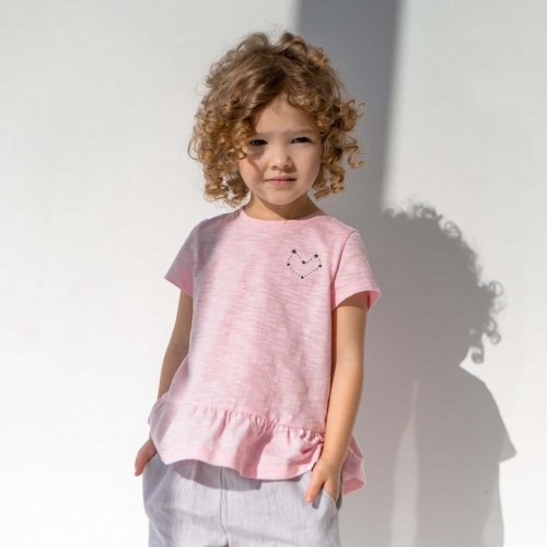 Футболка для девочки Bembi 9 - 18 мес Супрем Белый ФБ850