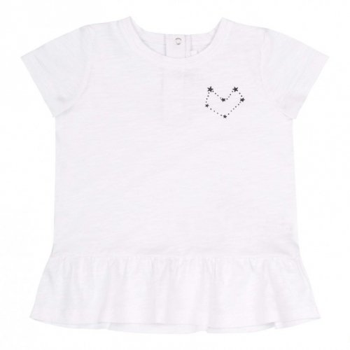Футболка для девочки Bembi 9 - 18 мес Супрем Белый ФБ850