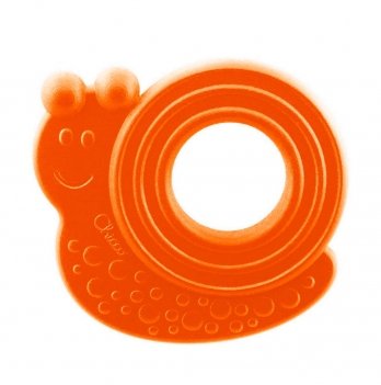 Прорезыватель для зубов Chicco Eco+ Улитка Оранжевый 10490.00.01