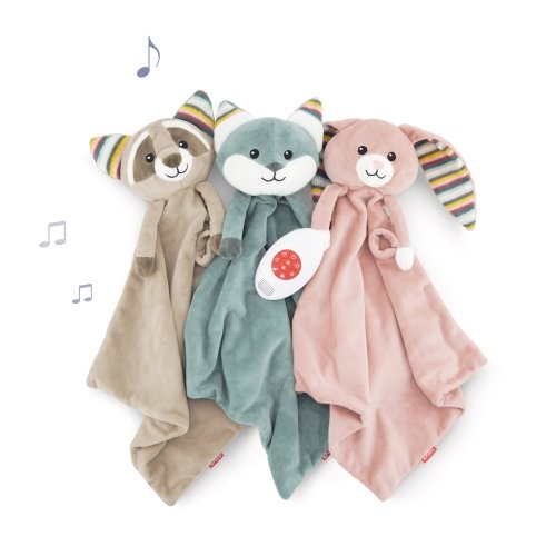 Музыкальная игрушка обнимашка для новорожденных Zazu Felix Котик ZA-FELIX-01