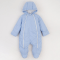 Зимний комбинезон детский ЛяЛя 3 - 12 мес Плащевка Голубой 8ПЛ084_3-39