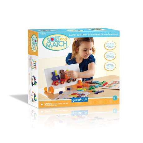 Игровой набор Manipulatives Guidecraft G5092 Поезд с животными