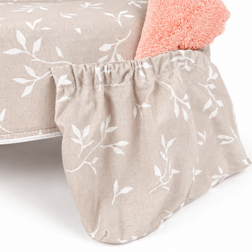 Сменный чехол на ортопедическую подушку для кормления Feeding Pillow Веточки на кофейном 152-56-8
