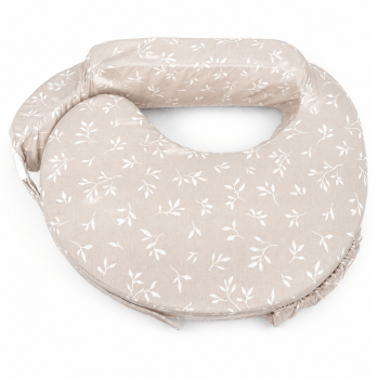 Сменный чехол на ортопедическую подушку для кормления Feeding Pillow Веточки на кофейном 152-56-8