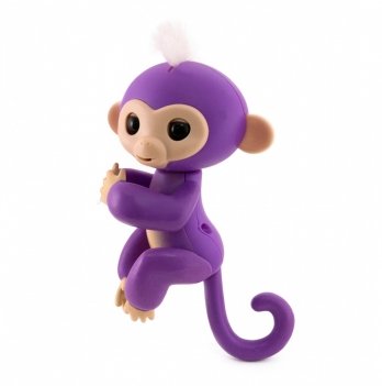 Интерактивная игрушка Happy Monkey Purple Фиолетовый THM6004