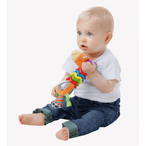 Развивающая игрушка Playgro Жираф с бусинами 3+ мес 0181561