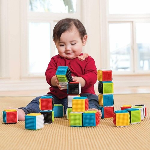 Развивающая игрушка Infantino Текстурные кубики 24 шт 316051I