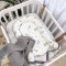 Кокон для новорожденных Маленькая Соня Baby Design Облака серые с месяцем Серый 5019487