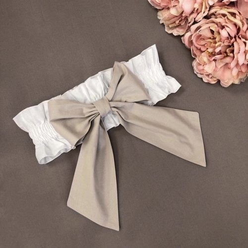 Бант на выписку Маленькая Соня Универсальный Бежевый 6000243