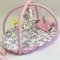 Кокон для новорожденных 2в1 Happy Luna Babynest Playmate Розовый 0748
