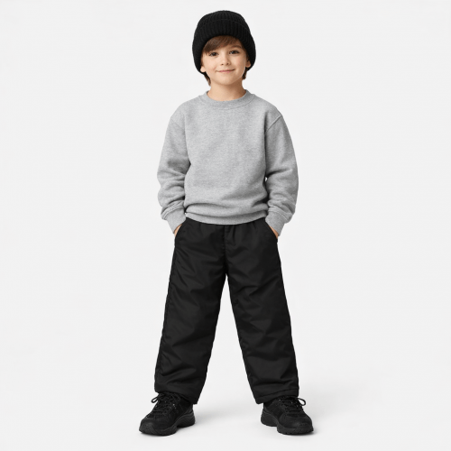 Зимние штаны детские ЛяЛя 3 - 7 лет Плащевка Синий 10ПЛ137_3-09