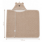 Детское полотенце уголок Veres Bear beige Бежевый 80х120 см 190.03