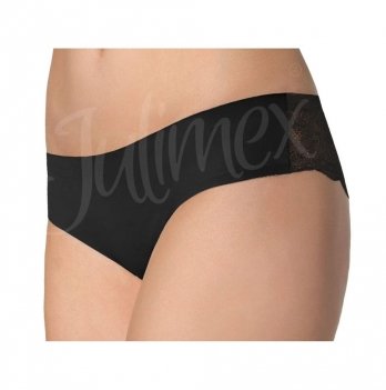 Трусики бесшовные Julimex Tanga черные
