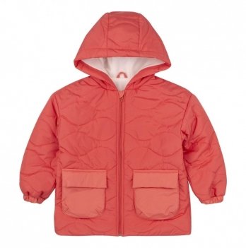 Куртка демисезонная детская Bembi Autumn 2023 4 - 6 лет Плащевка Коралловый КТ315