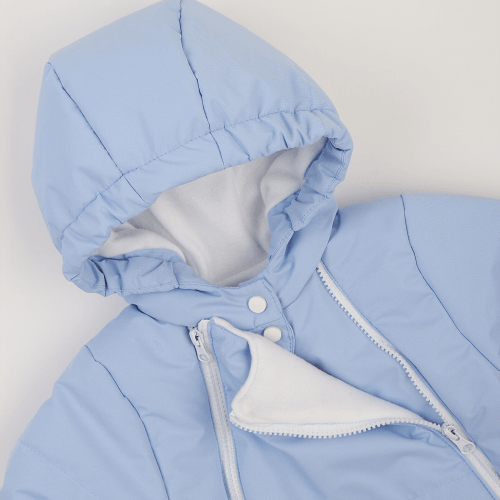 Зимний комбинезон детский ЛяЛя 3 - 12 мес Плащевка Голубой 8ПЛ084_3-39