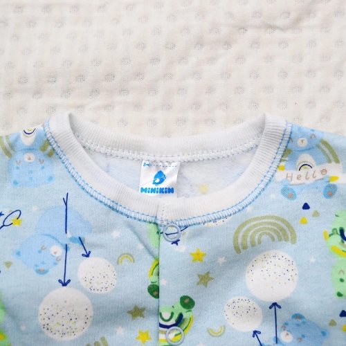 Набор одежды для новорожденных Minikin Мечтатель 0 - 3 мес Футер Голубой/Белый 2210101
