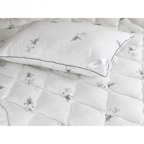 Подушка для сна Руно Silver Swan 40х60 см Белый 309.52_Silver Swan