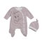 Набор одежды для новорожденных Minikin Велюр 2022 Зайчик 1 - 9 мес Велюр Розовый 227004