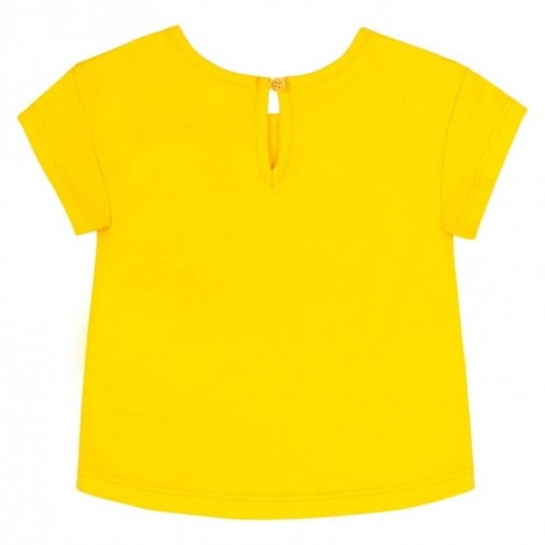Летний костюм для девочки футболка и шорты Bembi 2 - 3 года Супрем Желтый/Черный КС702