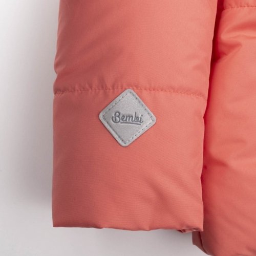 Демисезонная куртка для девочки Bembi 7 - 13 лет Плащевка Коралловый КТ289