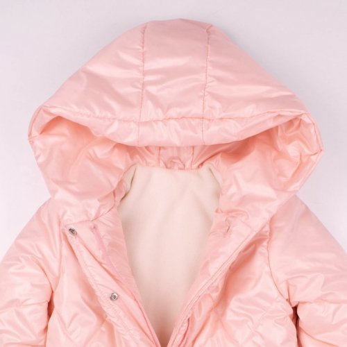 Зимняя куртка на девочку Bembi 4 - 6 лет Водоотталкивающая плащевка Розовый КТ306
