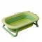Складная ванночка детская со сливом Babyhood Крокодил Зеленый BH-327G