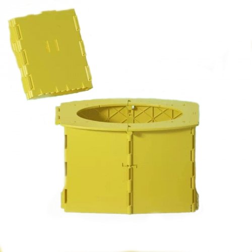 Складной дорожный горшок для детей Babyhood Желтый BH135Y