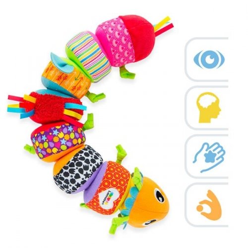 Развивающая игрушка для детей Lamaze Собери гусеничку L27244