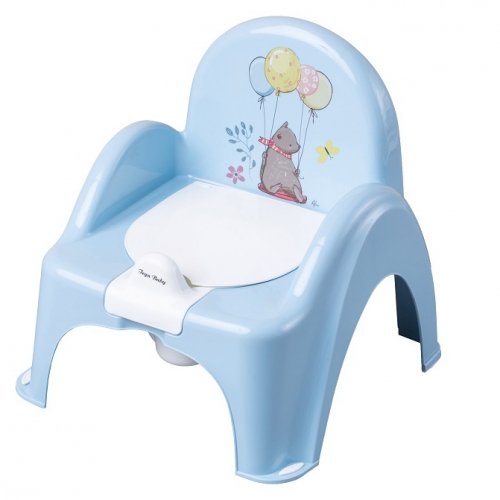 Горшок стульчик Tega baby Лесная сказка Голубой FF-007-108
