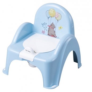 Горшок стульчик Tega baby Лесная сказка Голубой FF-007-108