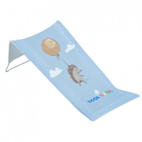 Лежак для купания из хлопка Tega baby Лесная сказка Голубой FF-026-108