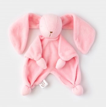 Комфортер игрушка для сна ELA Textile&Toys Зайчик Розовый K001PINK