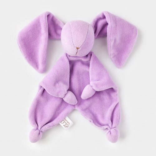 Набор для новорожденного ELA Textile&Toys Подуша и игрушка для сна Зайчик Сиреневый KPS001LILAC