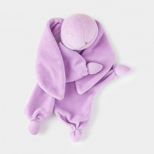 Набор для новорожденного ELA Textile&Toys Подуша и игрушка для сна Зайчик Сиреневый KPS001LILAC