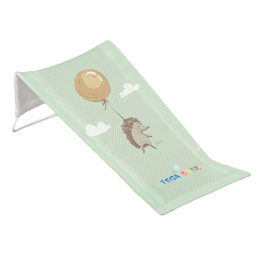Лежак для купания из хлопка Tega baby Лесная сказка Салатовый FF-026-112