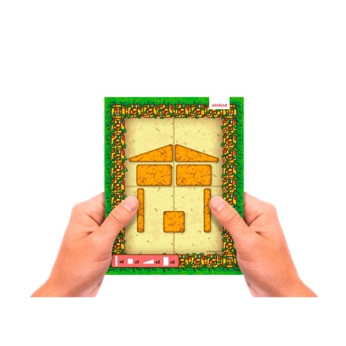 Развивающая игра Miniland Dictate&Shape 97030
