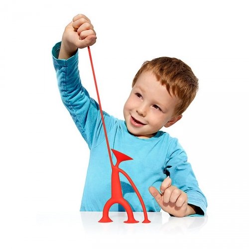 Развивающая игрушка Moluk, OOGI, взрослый, красный, 13 см