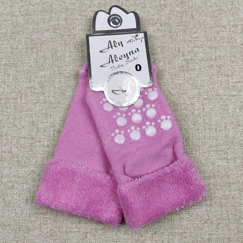 Детские махровые носки Aleyna Розовый 0-3 лет n-13