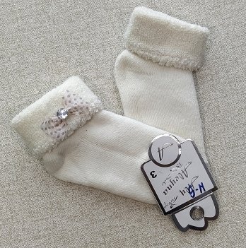 Детские махровые носки Aleyna Молочный 3 года n-9_1-3