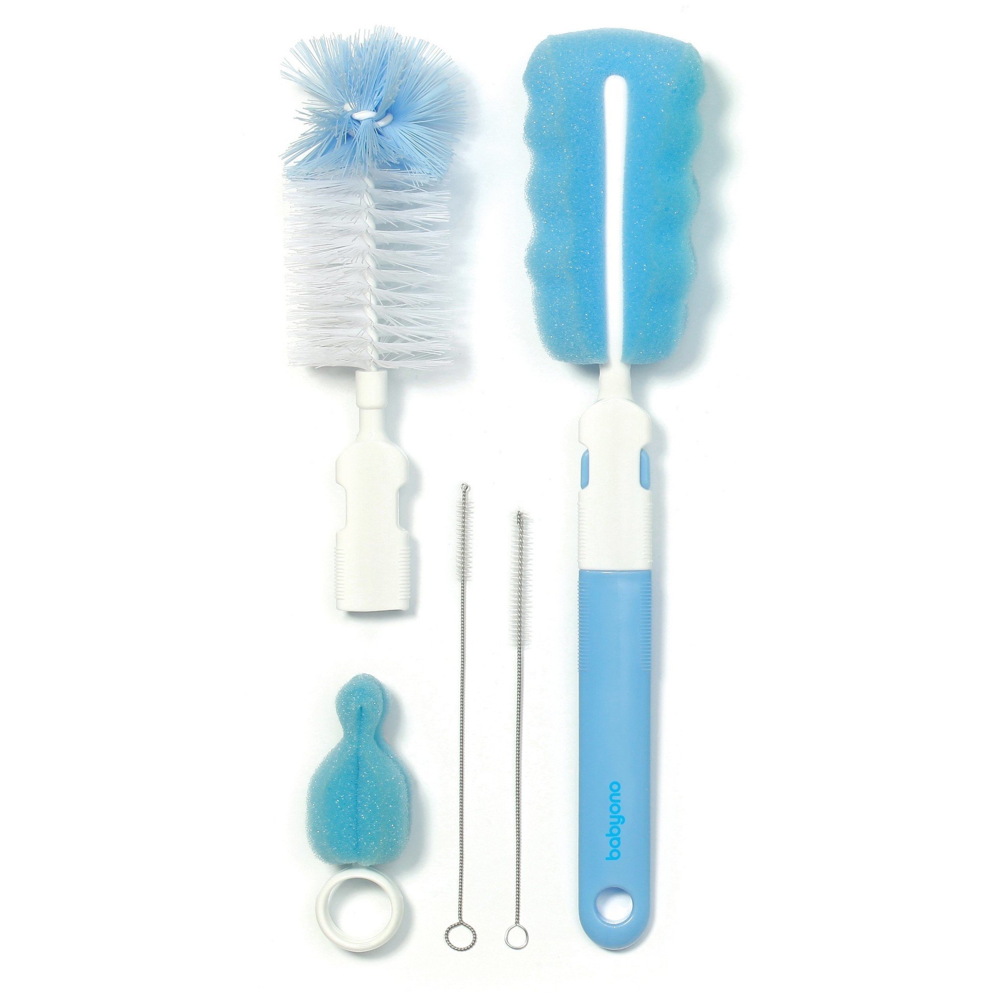 Набор щеток для бутылочек и сосок BabyOno Синий 735/01