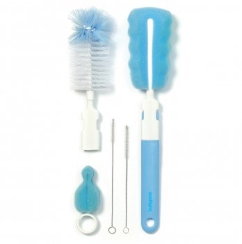 Набор щеток для бутылочек и сосок BabyOno Синий 735/01