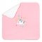Плед для новорожденных Bembi Велюр Розовый 90х90 см ОД14