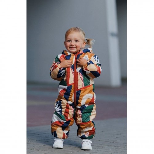 Демисезонный комбинезон детский Bembi 2 - 3 года Плащевка Бирюзовый КБ195