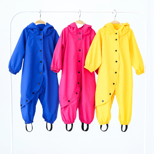 Дождевик комбинезон детский Magbaby Rainy 1 - 6 лет Плащевка Синий 108228