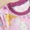 Флисовая пижама детская Ladan Животные 1 - 12 лет Флис Фиолетовый PD15