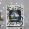 Новогодний шар на елку Santa Shop Пейзаж Симфонія №16 Синий 10 см 4820001005363