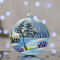 Новогодний шар на елку Santa Shop Пейзаж Симфонія №16 Синий 10 см 4820001005363